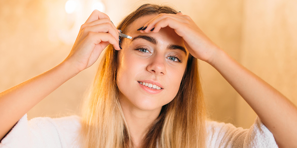 best eyebrow tweezing practices